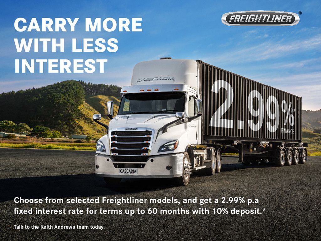 Freightliner Cascadia 116 6x4 Day Cab Tractor Spec