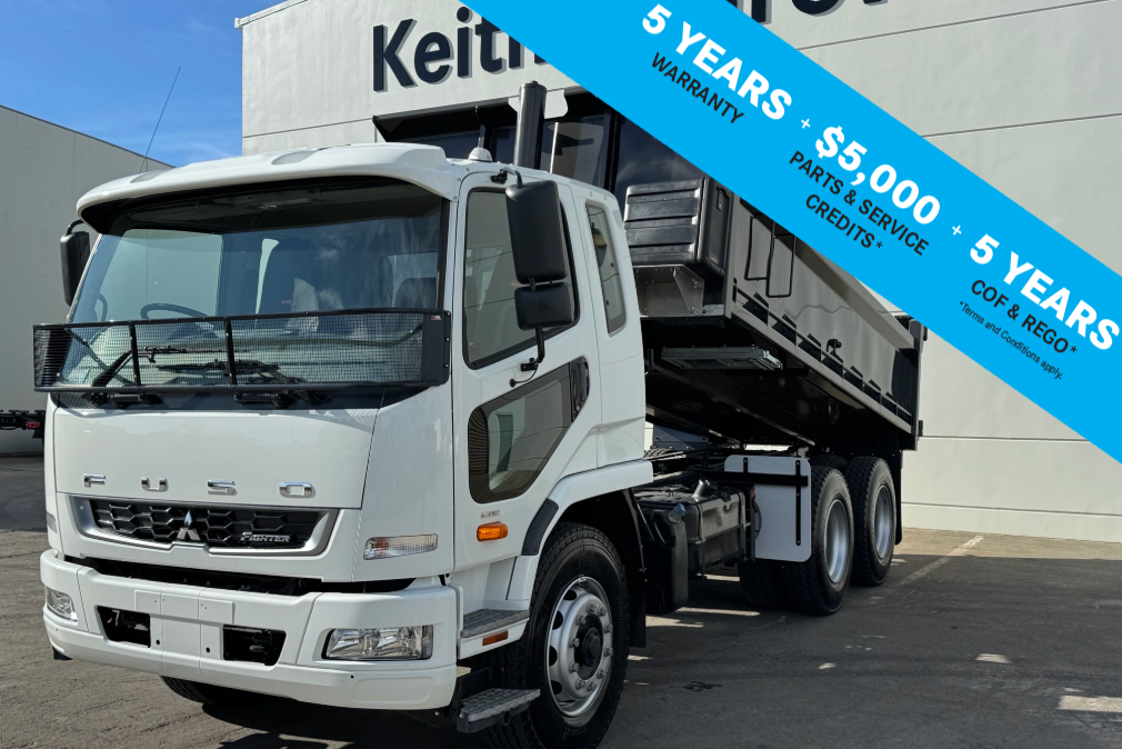 2024 FUSO Fighter FN2428K Tipper & Hoist