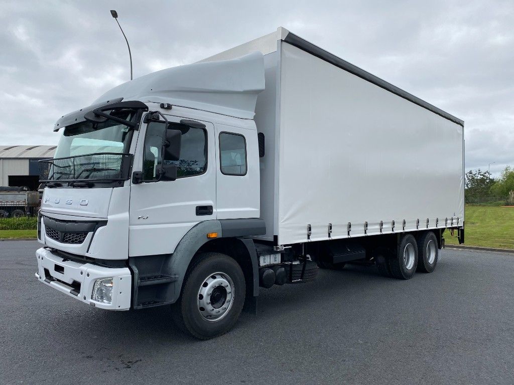 PRE-REG 2024 FUSO Enduro FJ2528T Curtain Sider with Tail lift 