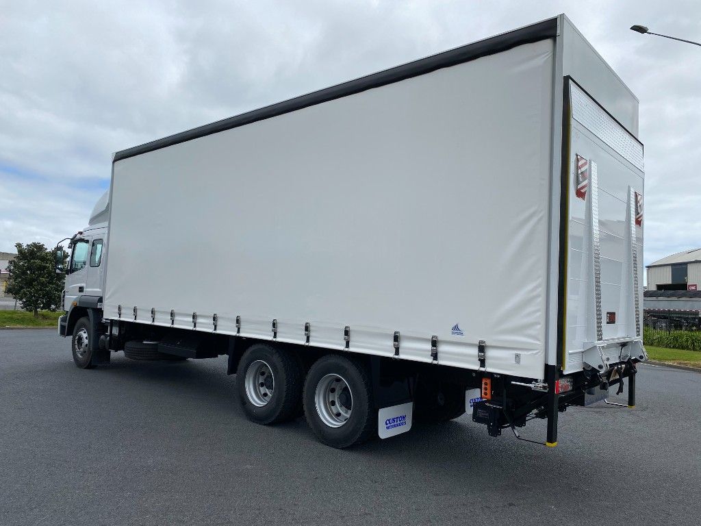 PRE-REG 2024 FUSO Enduro FJ2528T Curtain Sider with Tail lift 