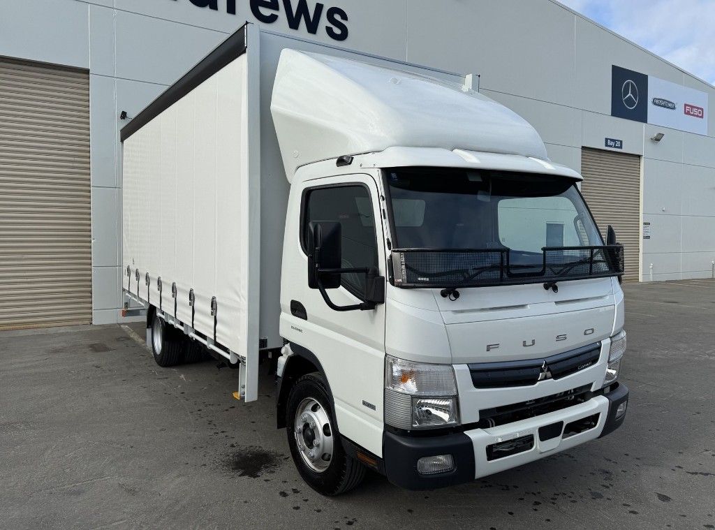 2025 FUSO Canter 918G Curtain Sider with Tail lift