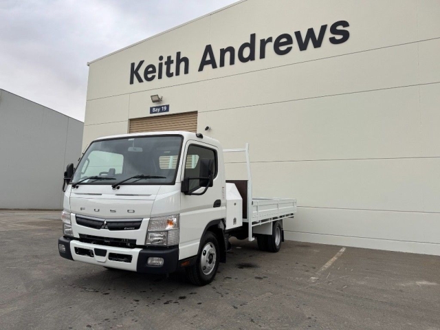 2024 FUSO Canter 616E Flat Deck with Toolbox